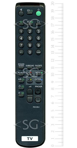 Пульт дистанционного управления для SONY RM-954 корпус ориг.